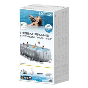 Intex bazen Prism Frame sa metalnom konstrukcijom 610 x 305 x 122 cm 26798