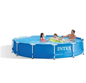Intex Metal Frame bazen 366x76 cm – bazen sa čeličnom konstrukcijom i filter pumpom 28212-1