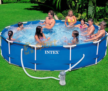 Intex bazen 366 x 76 cm Metal frame -1