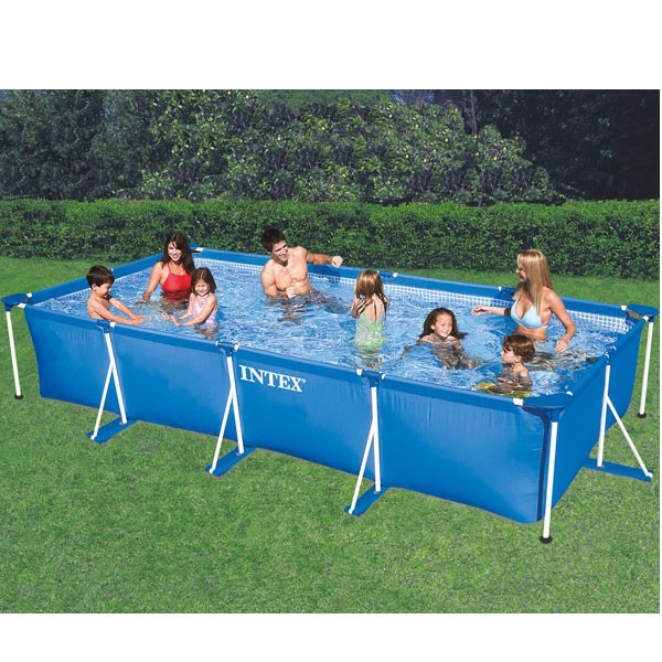 Intex bazen pravougaoni sa metalnom konstrukcijom 400x220x84 cm 