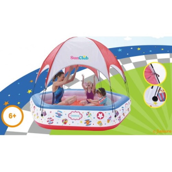 Bazen za decu sa nadstrešnicom Cirkus 223x208x163cm 51124-2