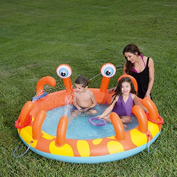 Bestway interaktivni dečiji bazen Crab 165x150x63cm 53058-2 Bestway interaktivni dečiji bazen Crab 165x150x63cm 53058-2