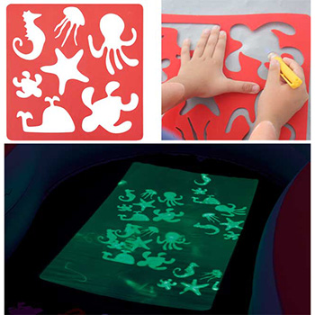 Bestway bazen sa reflektujućim crtežima Doodle Glow 280x157x46cm 54136-4