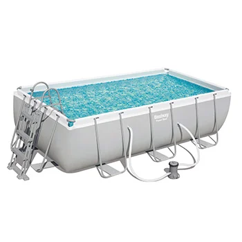 Bestway bazen Power Steel sa čeličnom konstrukcijom sa filter pumpom i merdevinama 404x201x100cm 56441 Bestway bazen Power Steel sa čeličnom konstrukcijom sa filter pumpom i merdevinama 404x201x100cm 56441