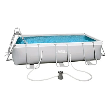 Bestway bazen Power Steel sa čeličnom konstrukcijom sa filter pumpom i merdevinama 404x201x100cm 56441-1 Bestway bazen Power Steel sa čeličnom konstrukcijom sa filter pumpom i merdevinama 404x201x100cm 56441-1