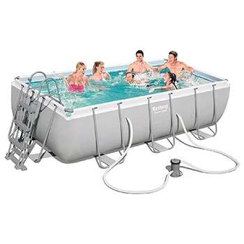 Bestway bazen Power Steel sa čeličnom konstrukcijom sa filter pumpom i merdevinama 404x201x100cm 56441-2 Bestway bazen Power Steel sa čeličnom konstrukcijom sa filter pumpom i merdevinama 404x201x100cm 56441-2