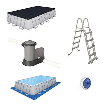 Bestway bazen Power Steel sa čeličnom konstrukcijom sa kompletnom opremom 671x366x132cm 56470-2