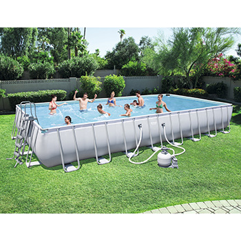 Bestway bazen Power Steel sa čeličnom konstrukcijom sa kompletnom opremom 956x488x132cm 56623-1