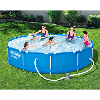 Bestway bazen za dvorište Steel Pro sa filter pumpom 366x76cm 56681-1