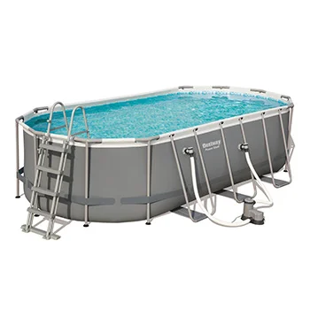 Bestway ovalni bazen Power Steel sa čeličnom konstrukcijom sa kompletnom opremom 549x274x122cm 56710 Bestway ovalni bazen Power Steel sa čeličnom konstrukcijom sa kompletnom opremom 549x274x122cm 56710