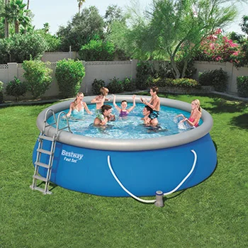 Bestway okrugli bazen sa prstenom sa opremom 457x122cm 57289-1 Bestway okrugli bazen sa prstenom sa opremom 457x122cm 57289-1