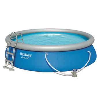 Bestway okrugli bazen sa prstenom sa opremom 457x107cm 57294 Bestway okrugli bazen sa prstenom sa opremom 457x107cm 57294