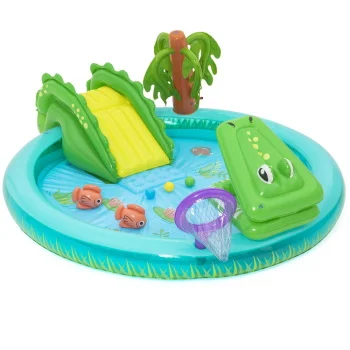 Bestway bazen igraonica Krokodil 2.24x1.81x0.72m 53166-3 Bestway bazen igraonica Krokodil 2.24x1.81x0.72m 53166-3