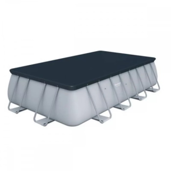 Bestway pravougaoni bazenski set sa metalnim okvirom 488x244x122cm-2