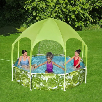 Bestway bazen za decu sa nadstrešnicom Splash-in-Shade 1688l 2.44mx51cm 56432