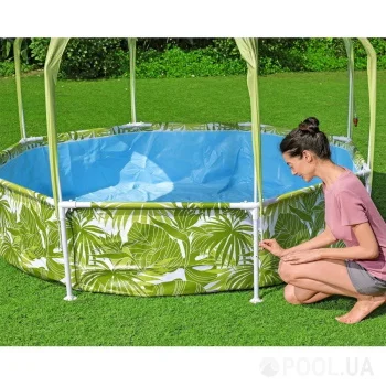 Bestway bazen za decu sa nadstrešnicom Splash-in-Shade 1688l 2.44mx51cm 56432-5 Bestway bazen za decu sa nadstrešnicom Splash-in-Shade 1688l 2.44mx51cm 56432-5