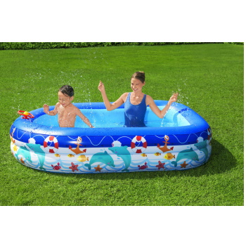 Bestway bazen sa nadstrešnicom Sea Captain 2.13x1.55x1.32m 54370-1