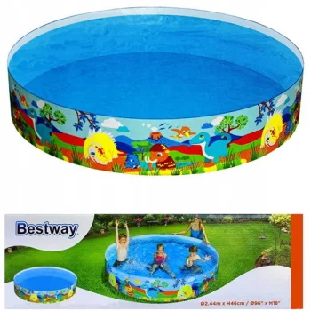 Bestway dečiji bazen Dinosaurus 244x46cm 55001-1