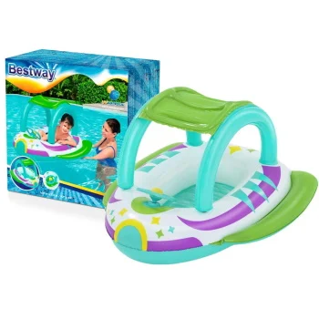 Bestway čamac sa nadstrešnicom na naduvavanje Space 1.07x1.12m 34149-1