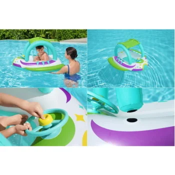 Bestway čamac sa nadstrešnicom na naduvavanje Space 1.07x1.12m 34149-5