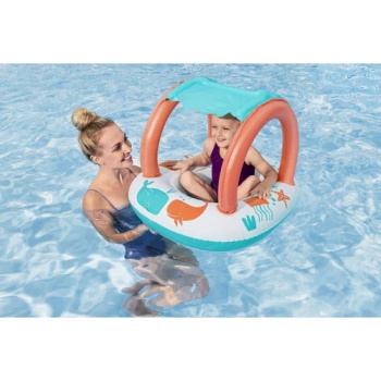 Bestway čamac za bebe sa nadstrešnicom 84x67cm 34203-2