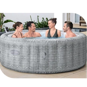 Bestway đakuzi Bali 1.96mx71cm sivi ratan 980l 6001N-1