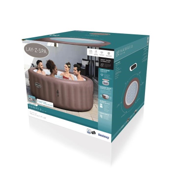 Bestway đakuzi Hawaii 1.96mx71cm terakota 980l 6001G-7