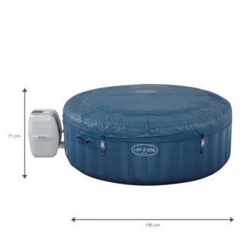 Bestway masažni bazen Lay-Z-Spa Milan za 4-6 osoba 196x66cm HMC 026-2