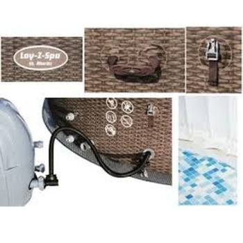Bestway masažni bazen Lay-Z-Spa St.Moritz za 5-7 osoba 216x71cm-3