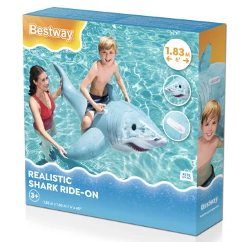 Bestway dušek za vodu Ajkula 1.83x1.02m 41405-5 Bestway dušek za vodu Ajkula 1.83x1.02m 41405-5