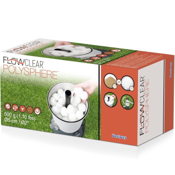 Bestway filter loptice za peščanu pumpu FlowClear Polysphere 500gr 58475-3