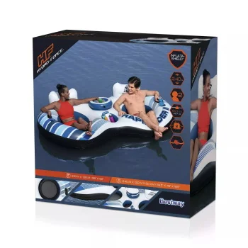 Bestway guma za vodu dupla Rapid Rider 240x122x50cm 43113-6 Bestway guma za vodu dupla Rapid Rider 240x122x50cm 43113-6