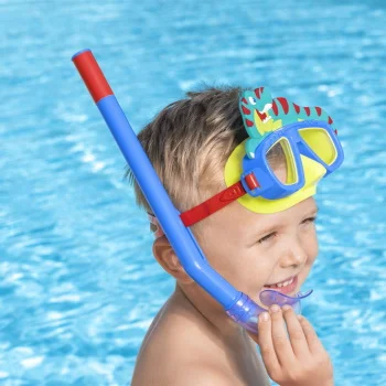 Bestway maska za ronjenje sa disaljkom Krokodil 24059-6 Bestway maska za ronjenje sa disaljkom Krokodil 24059-6