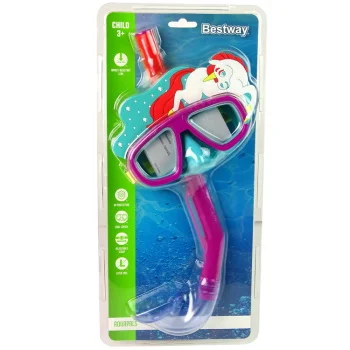 Bestway maska za ronjenje sa disaljkom Jednorog 24059-2 Bestway maska za ronjenje sa disaljkom Jednorog 24059-2