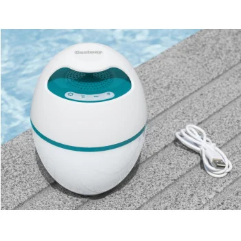 Bestway zvučnik blotooth plutajući LED 58700-5 Bestway zvučnik blotooth plutajući LED 58700-5