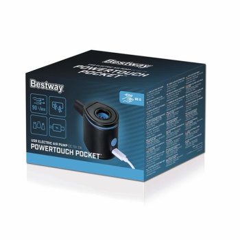 Bestway džepna vazdušna pumpa PowerTouch DC 5V 2A 57x5x65cm 62289-1