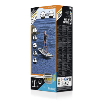 Bestway sup daska Hydro-Force White Cap Convertible 305x84x12cm 65341-2