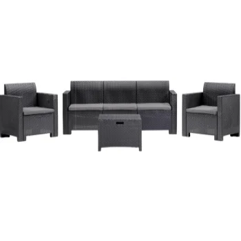 Bica baštenska garnitura Nebraska 3 Graphite-1