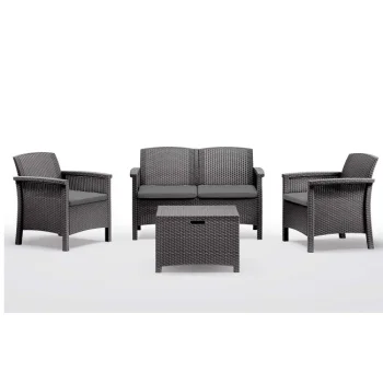 Bica baštenska garnitura Venezia 2 Graphite 