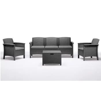 Bica baštenska garnitura Venezia 3 Graphite 