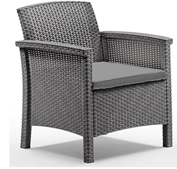 Bica baštenska garnitura Venezia Terrace Graphite -5