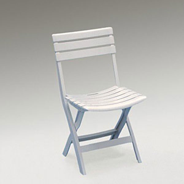 Birki baštenska stolica plastična - bela 030762-1