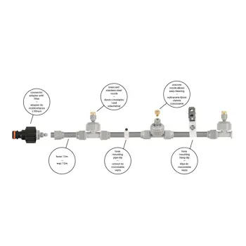 Bradas rashlađivač letnji set 12m WL-Z1012-2