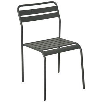 Cadiz metalna stolica - siva 055676