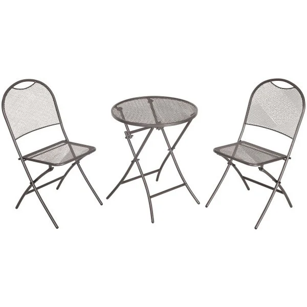 Balkonski set Cafe Latte - sivi 047122