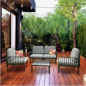 Comfort time baštenska garnitura Luna II – antracit Comfort time baštenska garnitura Luna II – antracit