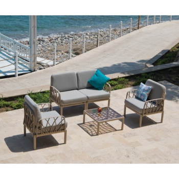 Comfort time baštenska garnitura Luna II – kapućino-4