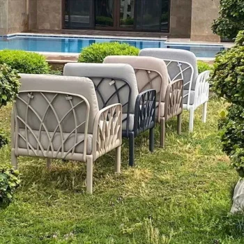 Comfort time baštenska garnitura Luna III – bela-1 Comfort time baštenska garnitura Luna III – bela-1