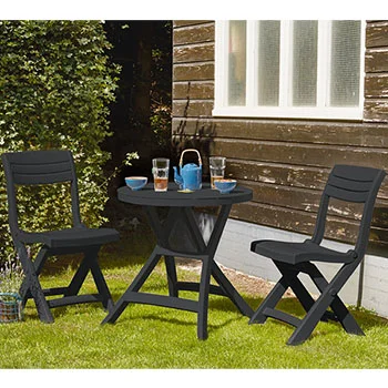 Balkonski set Jazz grafit CU 231978 -1