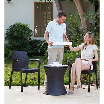 Barski sto sa kutijom za led antracit CU 230903 -3 Barski sto sa kutijom za led antracit CU 230903 -3